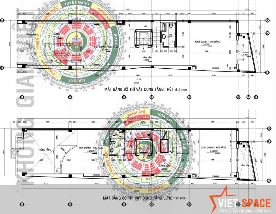 Thiết kế nhà ống đẹp 4 tầng hợp phong thủy