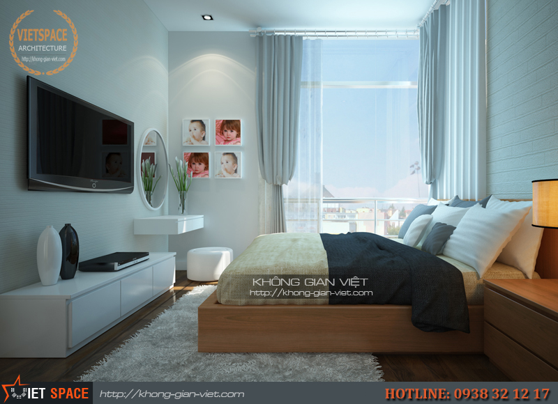 Thiết kế nội thất căn hộ chung cư IDICO – A Hùng – Tân Phú