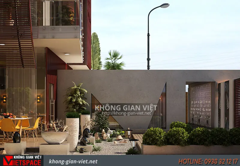 thiết kế biệt thự hiện đại Bạc Liêu