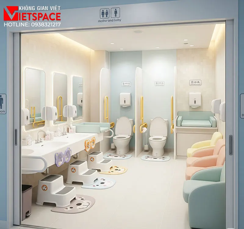 Thiết Kế Shop Mẹ Và Bé BabyTown 8