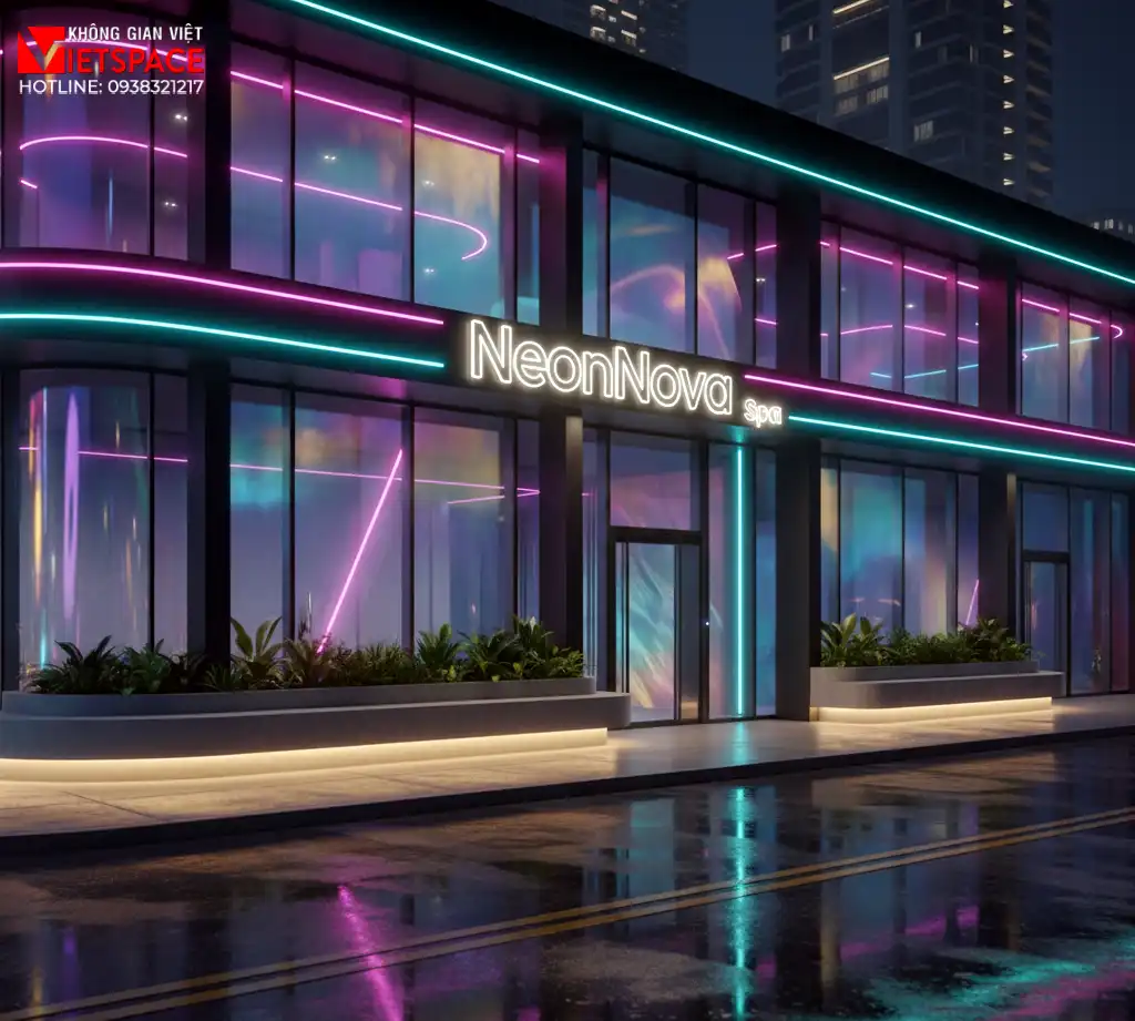 thiết kế spa neon nova _2