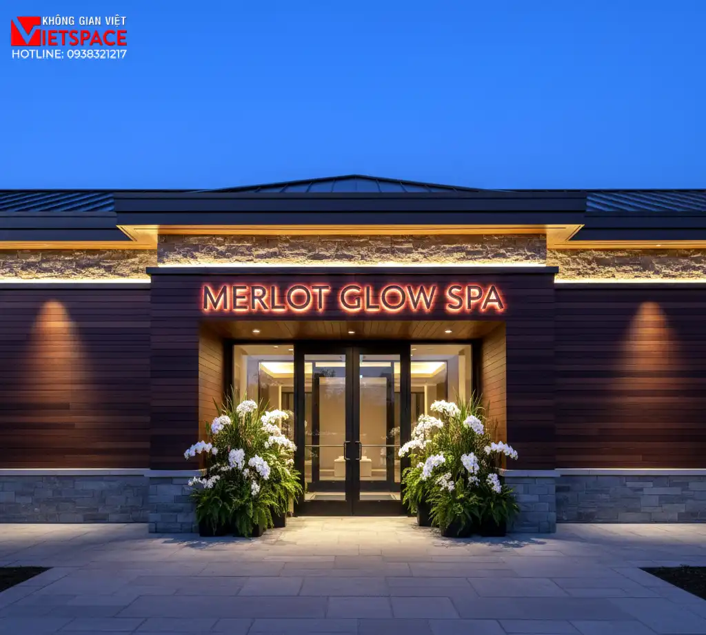 thiết kế spa merlot glow _2