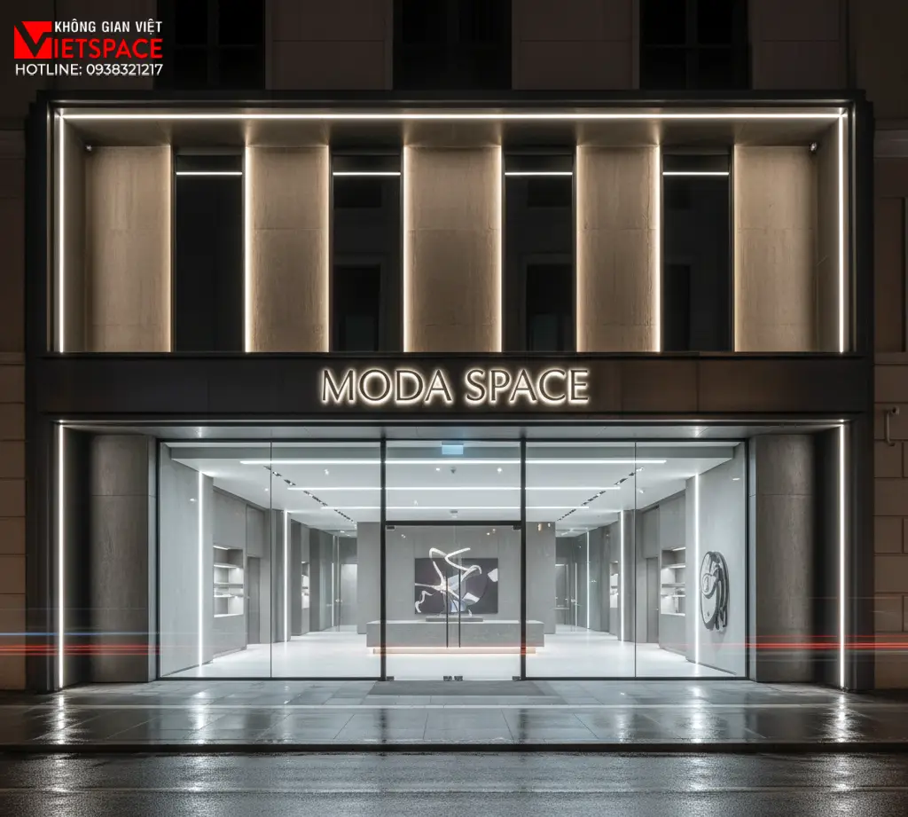 thiết kế cửa hàng thời trang moda space _1