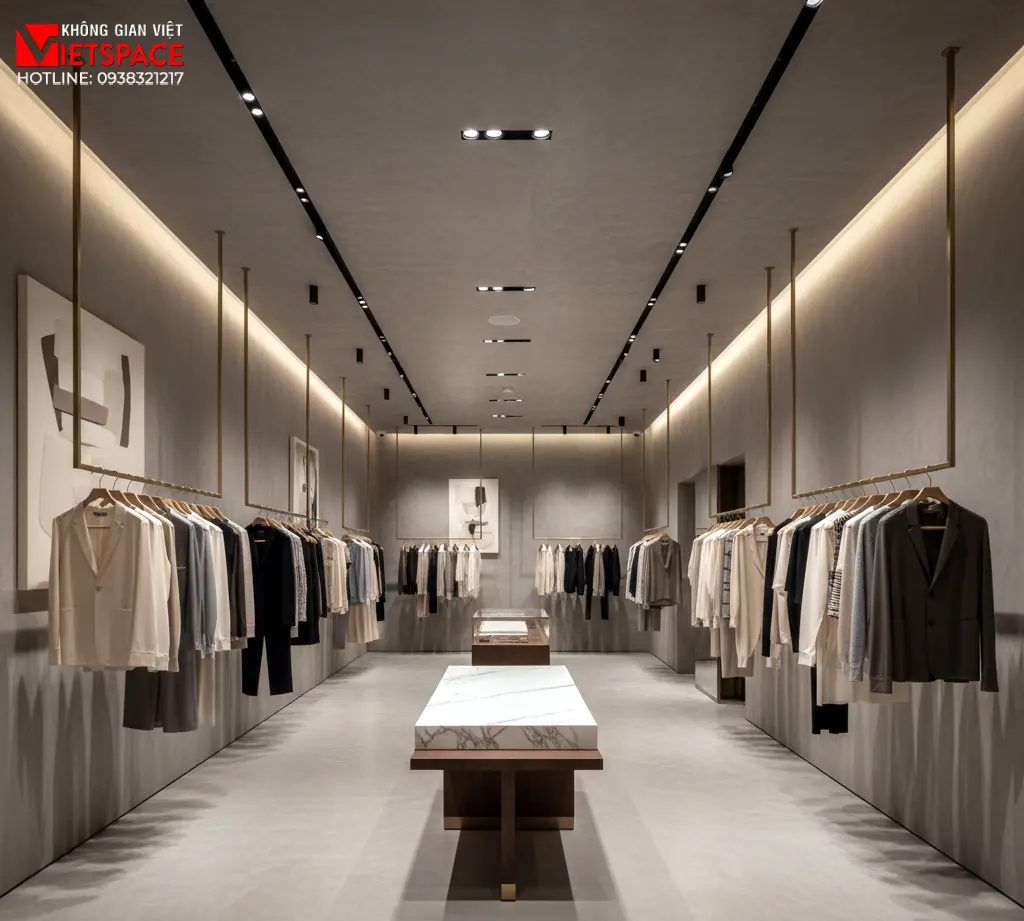 thiết kế cửa hàng thời trang moda space _11
