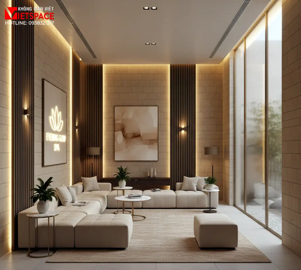 thiết kế spa evening glow _4