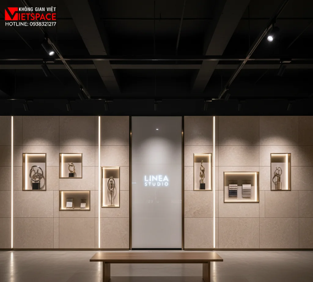 thiết kế cửa hàng thời trang linea studio _7