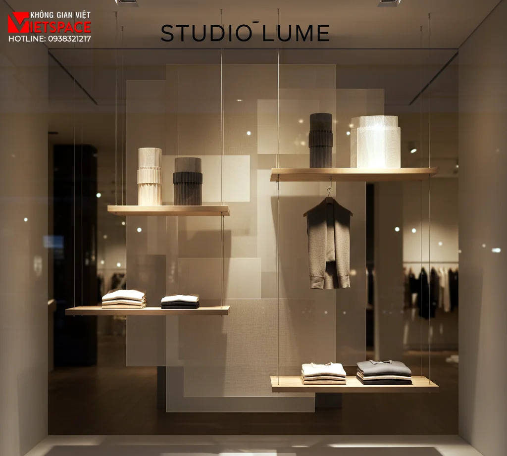 thiết kế cửa hàng thời trang studio lume _10