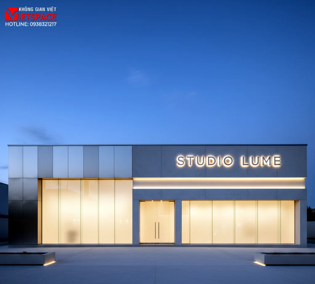 thiết kế cửa hàng thời trang studio lume _2