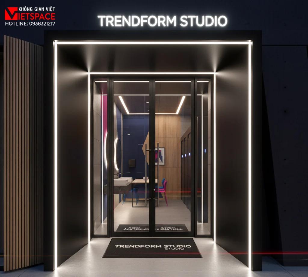thiết kế cửa hàng thời trang trendform studio _9