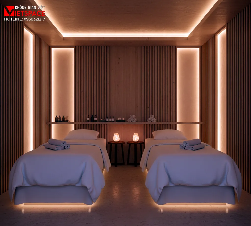 thiết kế spa amber glow _4