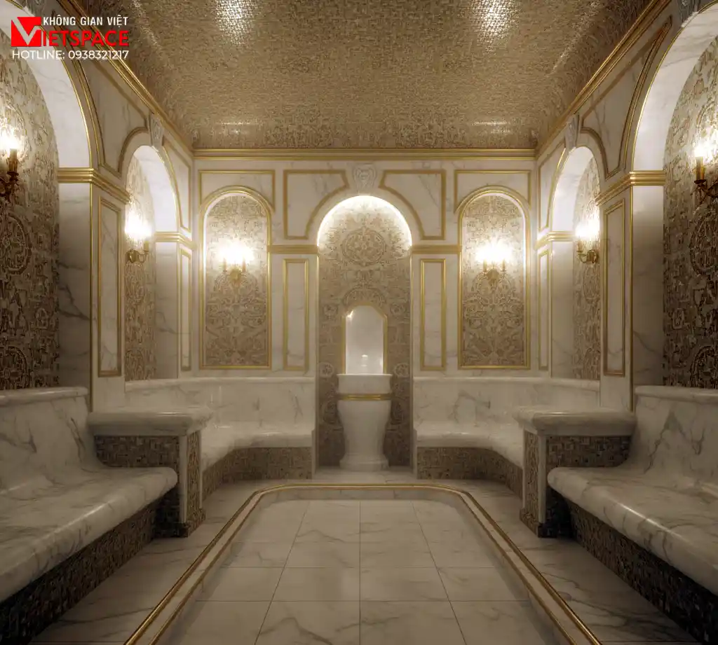 thiết kế spa classic aura _3