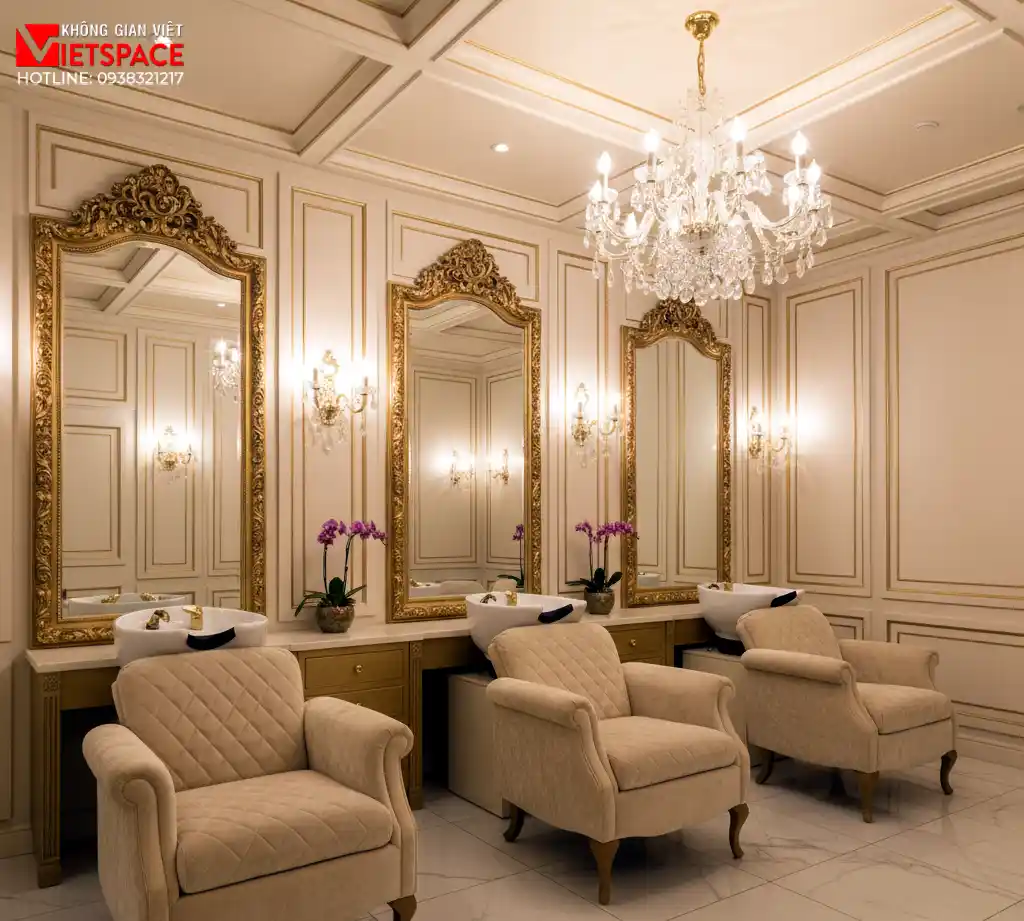 thiết kế spa classic aura _4