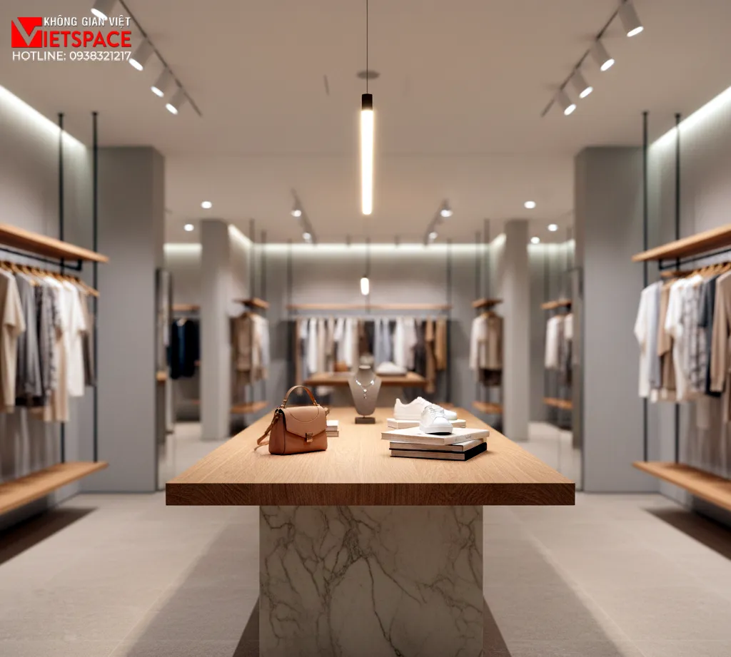 thiết kế cửa hàng thời trang aesthetik concept _8