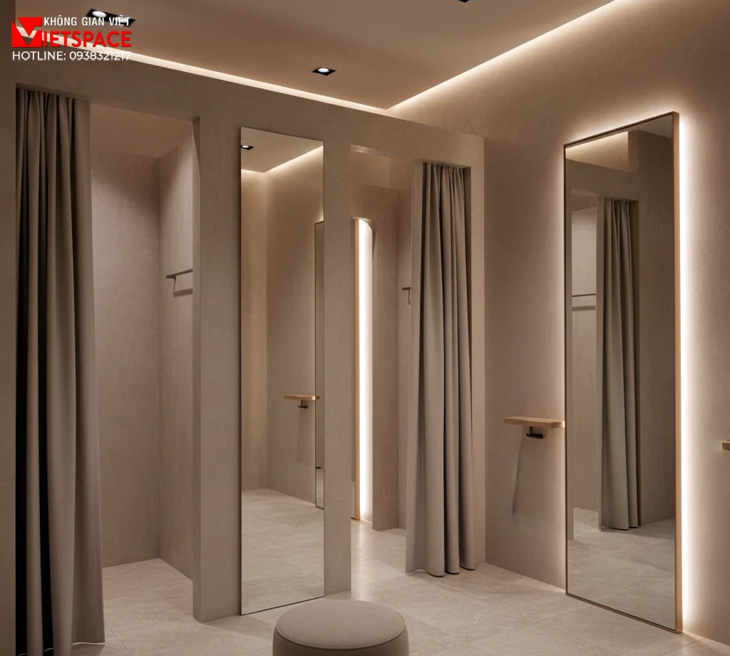 thiết kế cửa hàng thời trang aesthetik concept _10