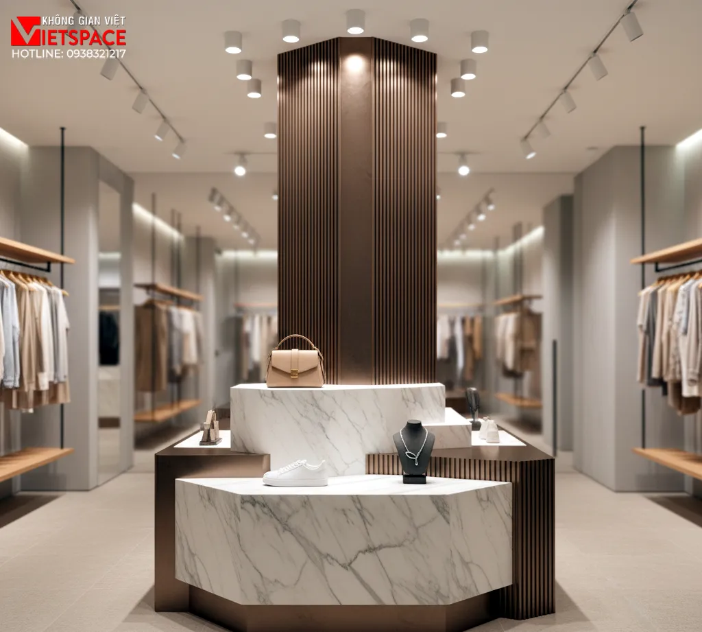 thiết kế cửa hàng thời trang aesthetik concept _11