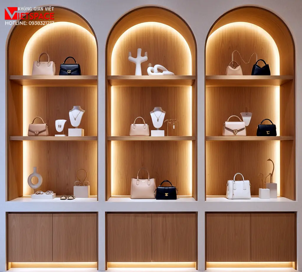 thiết kế cửa hàng thời trang arcen design _4