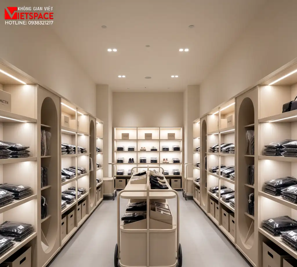 thiết kế cửa hàng thời trang arcen design _5