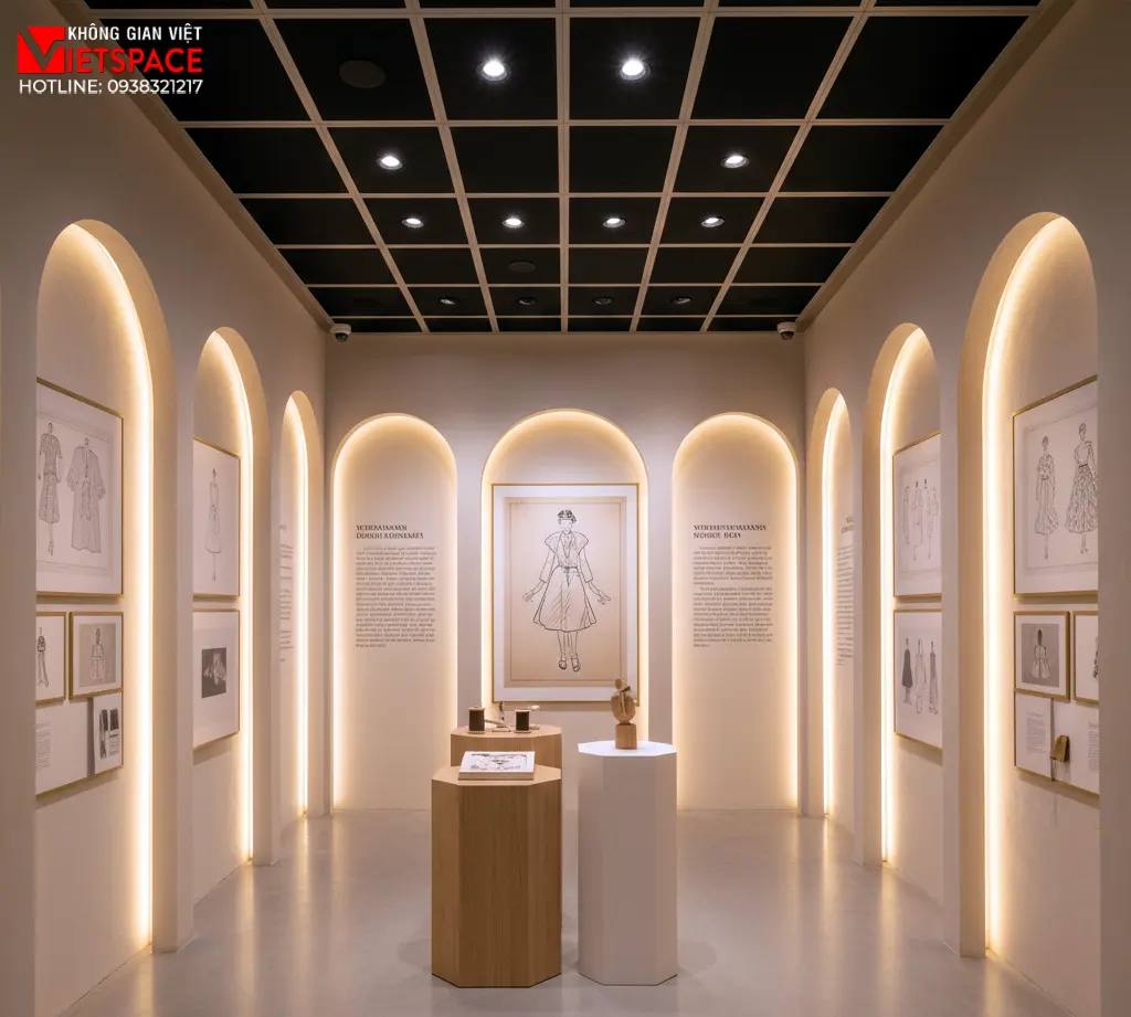 thiết kế cửa hàng thời trang arcen design _6