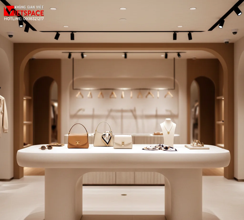 thiết kế cửa hàng thời trang arcen design _8