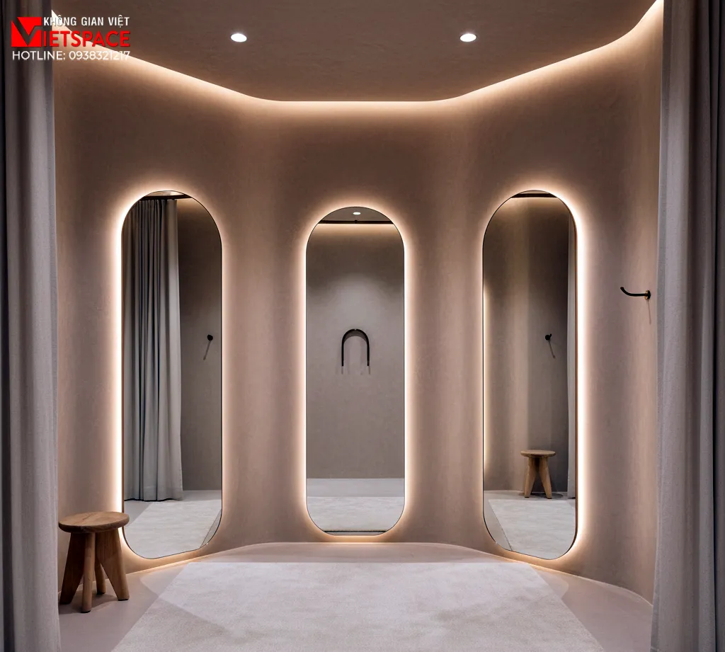 thiết kế cửa hàng thời trang arcen design _10