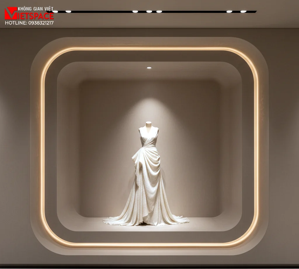 thiết kế cửa hàng thời trang arcen design _11