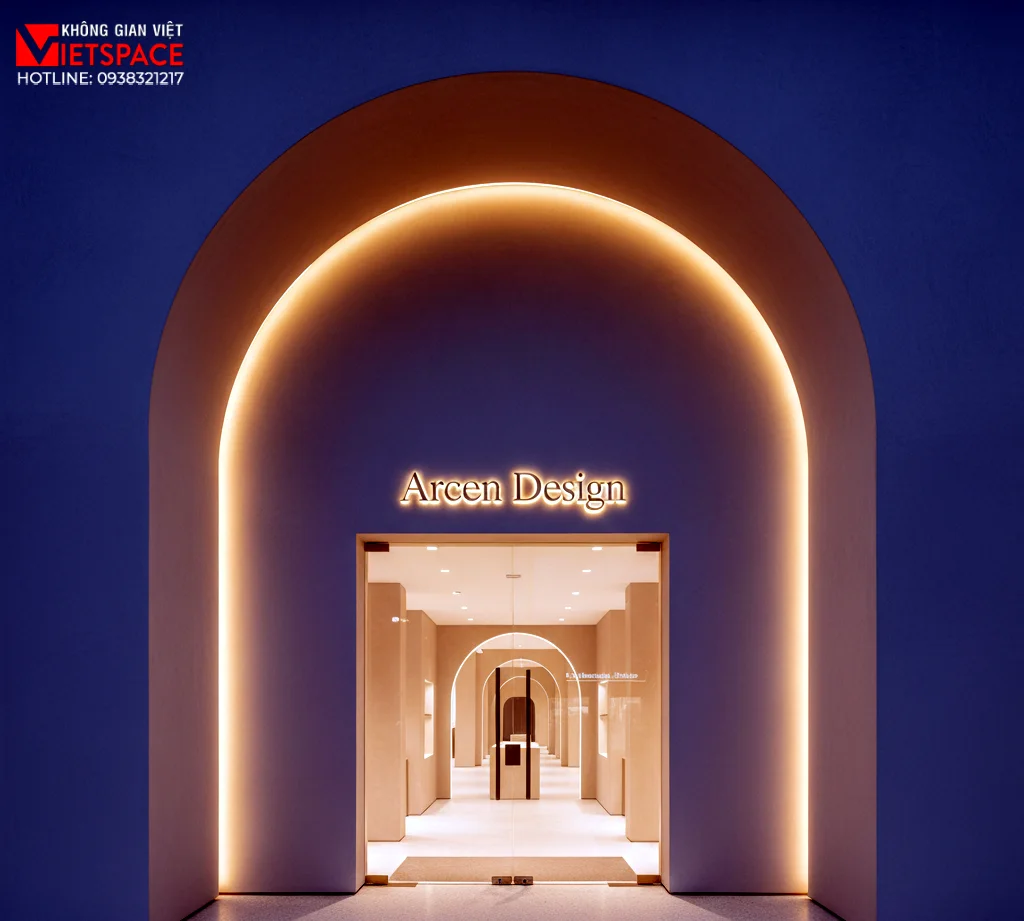 thiết kế cửa hàng thời trang arcen design _13