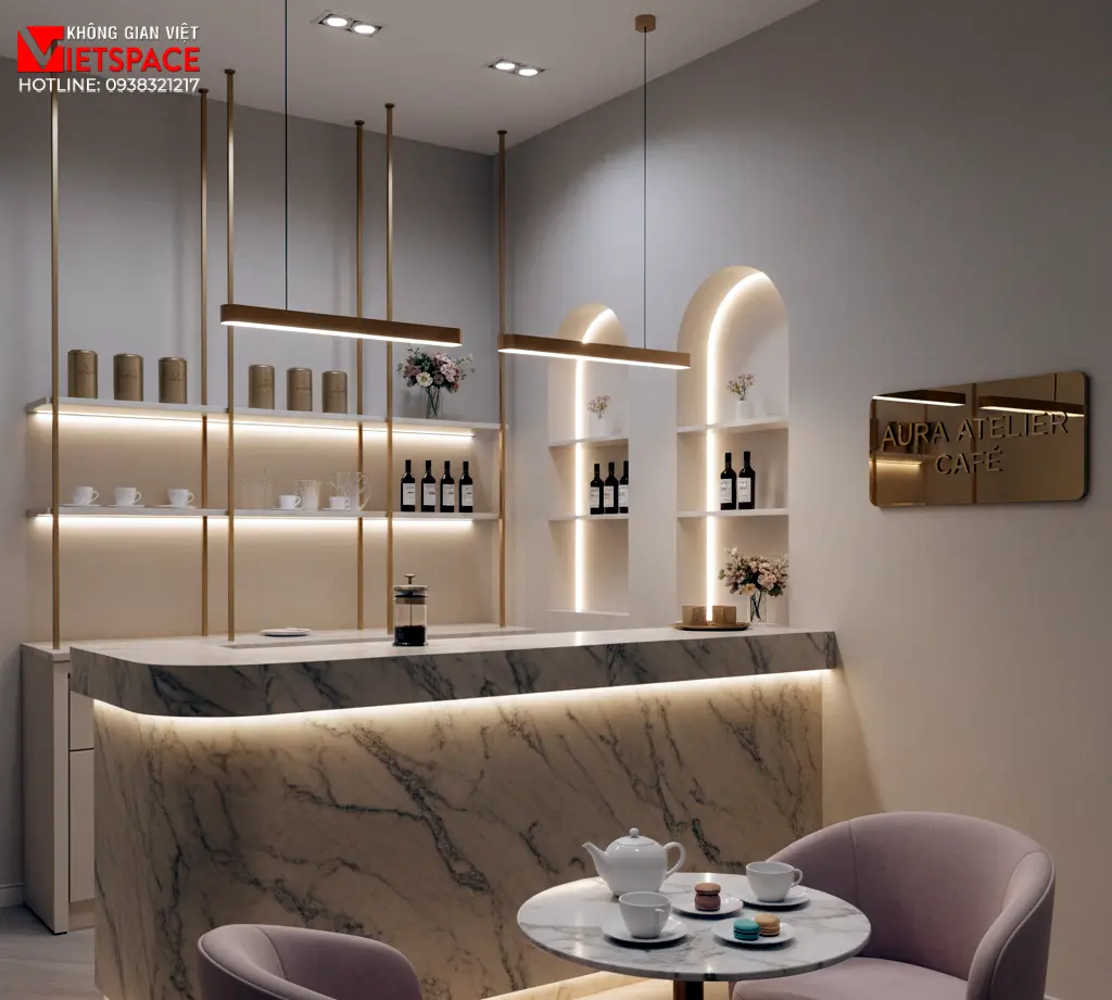 thiết kế cửa hàng thời trang aura atelier _15