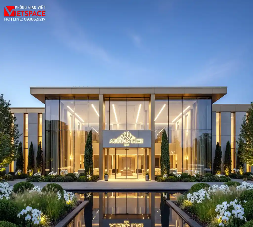 thiết kế spa aurora luxe _2
