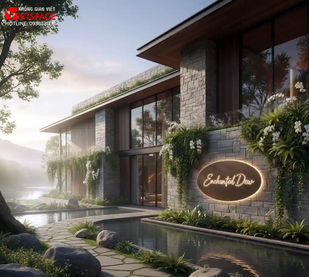 thiết kế spa enchanted dew _1