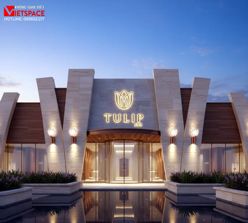 thiết kế spa tulip _1