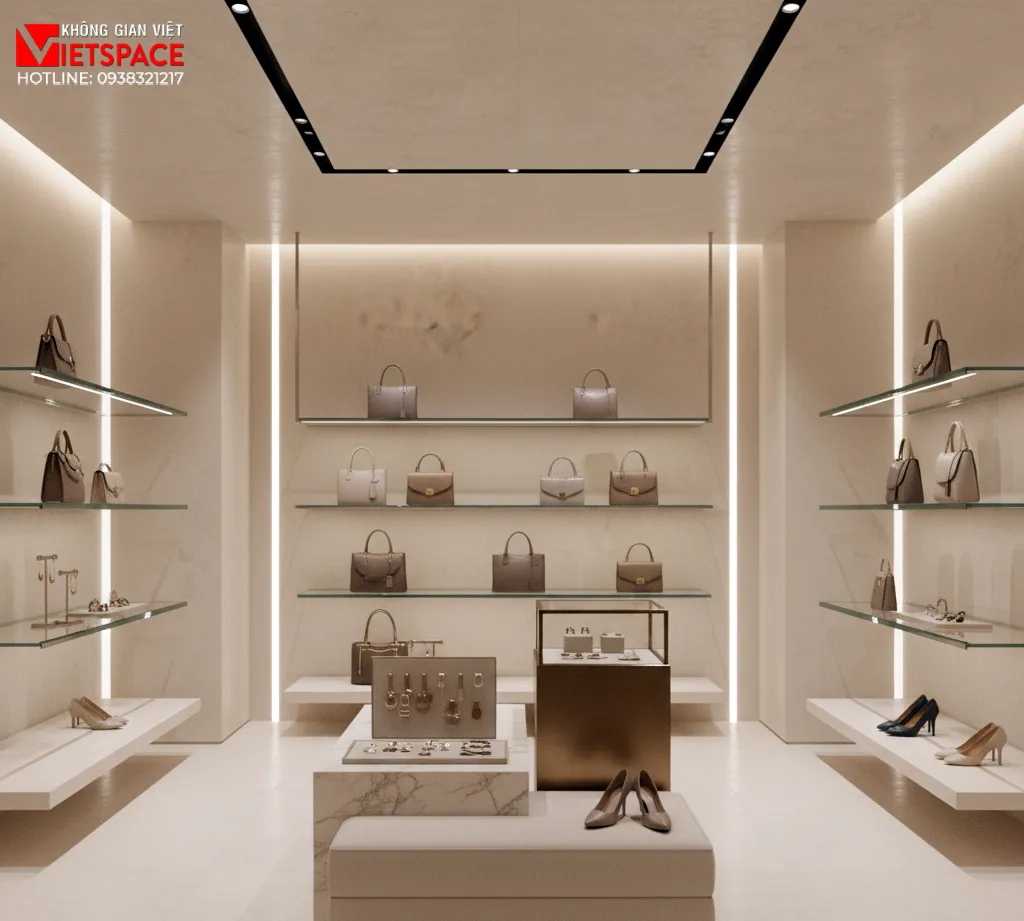 thiết kế cửa hàng thời trang mode atelier _3