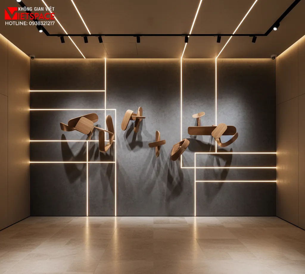 thiết kế cửa hàng thời trang mode atelier _7