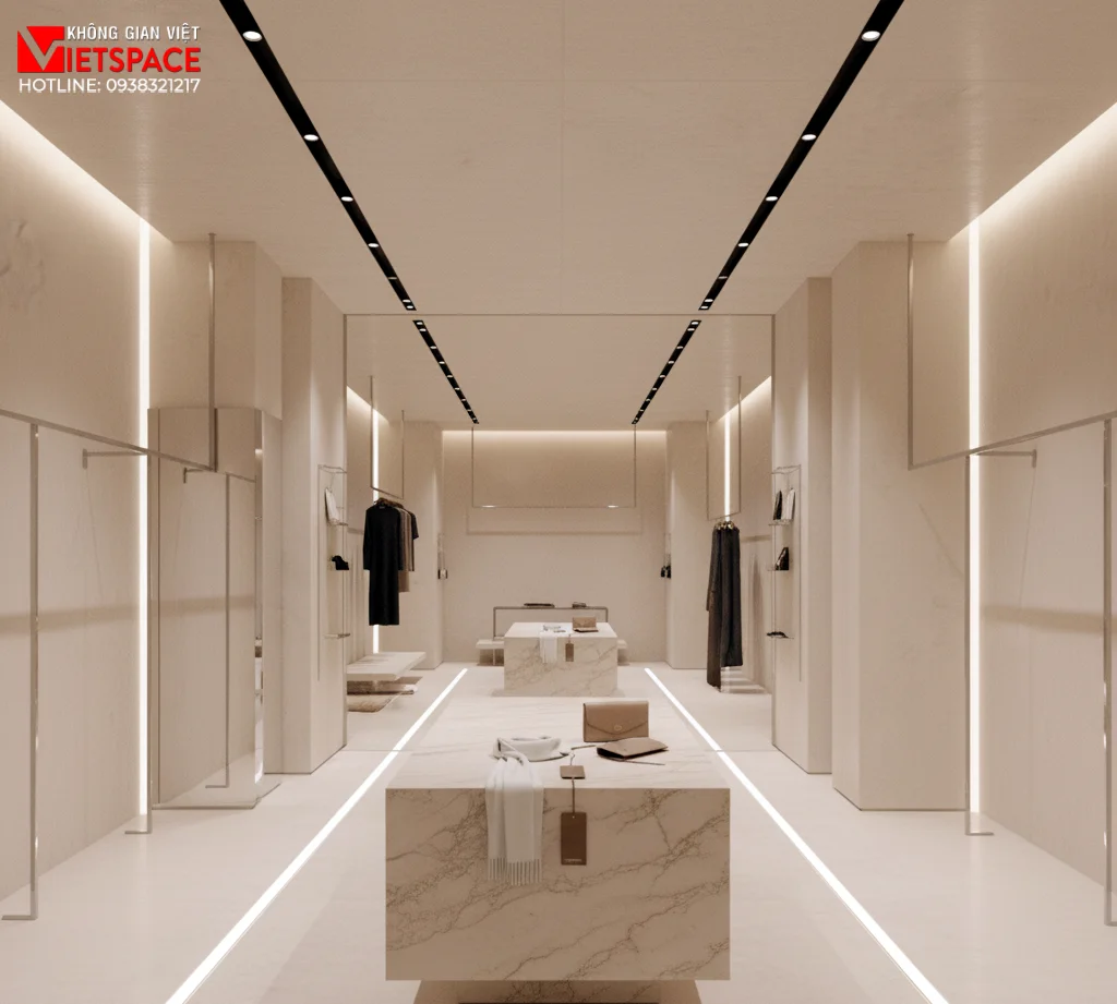 thiết kế cửa hàng thời trang mode atelier _9