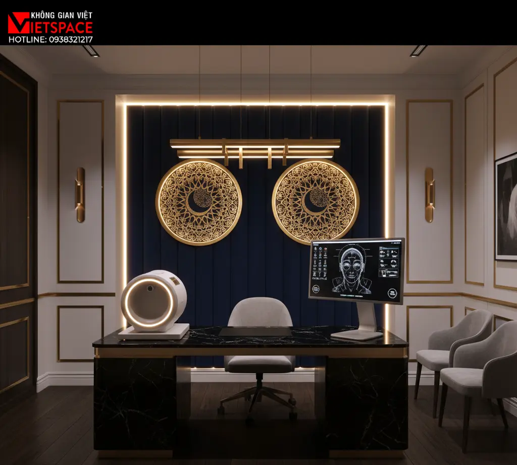 thiết kế spa velvet moon _3
