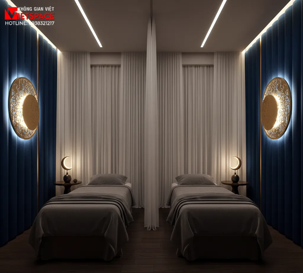 thiết kế spa velvet moon _13