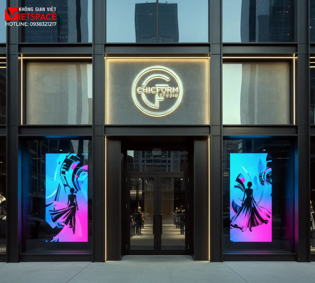 thiết kế cửa hàng thời trang chicform studio _4