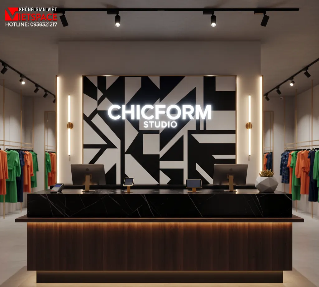 thiết kế cửa hàng thời trang chicform studio _8