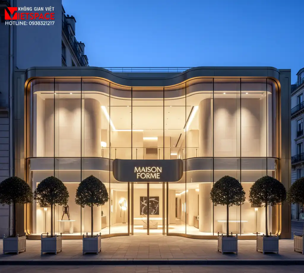 thiết kế cửa hàng thời trang maison forme _2