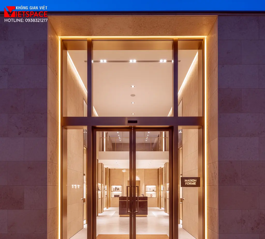 thiết kế cửa hàng thời trang maison forme _14