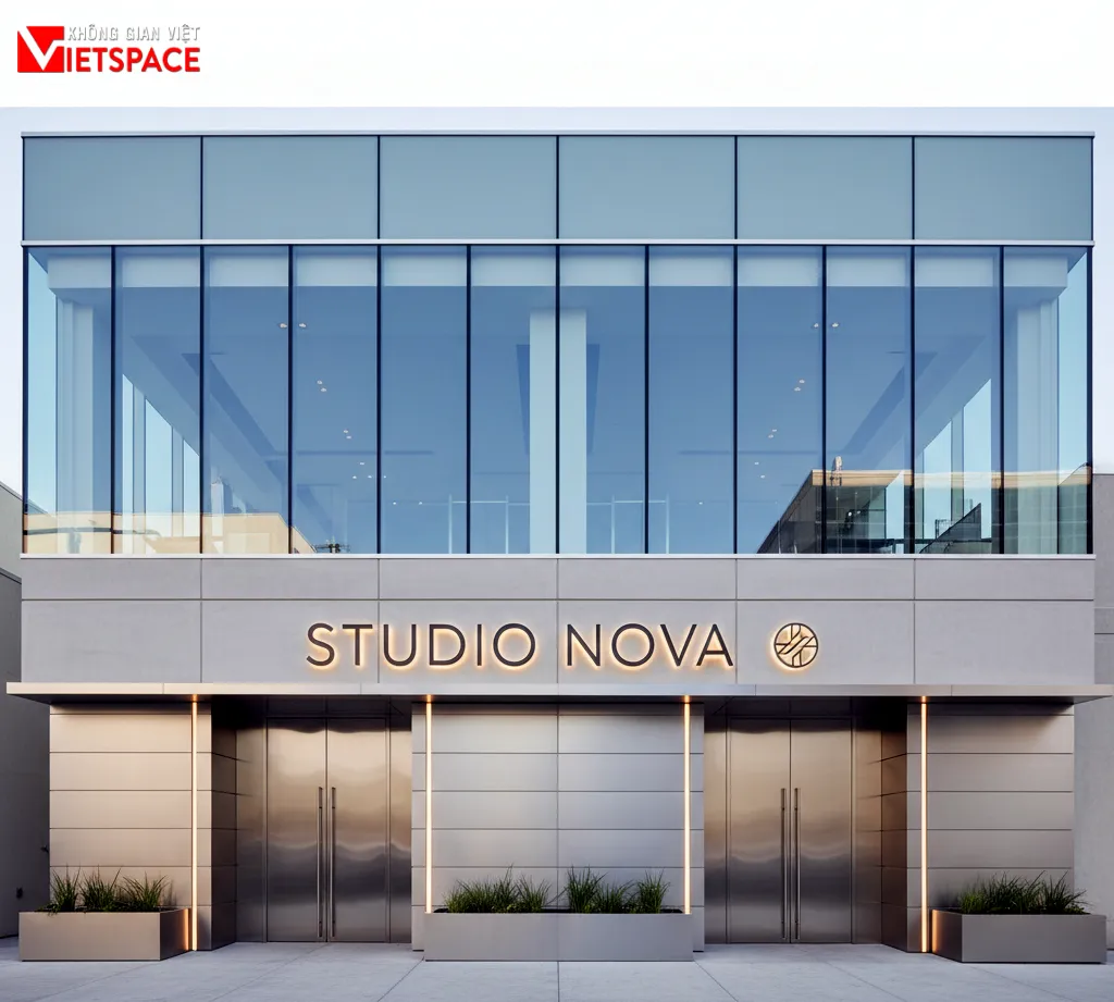 thiết kế cửa hàng thời trang studio nova _2
