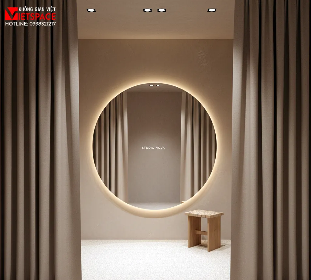 thiết kế cửa hàng thời trang studio nova _11