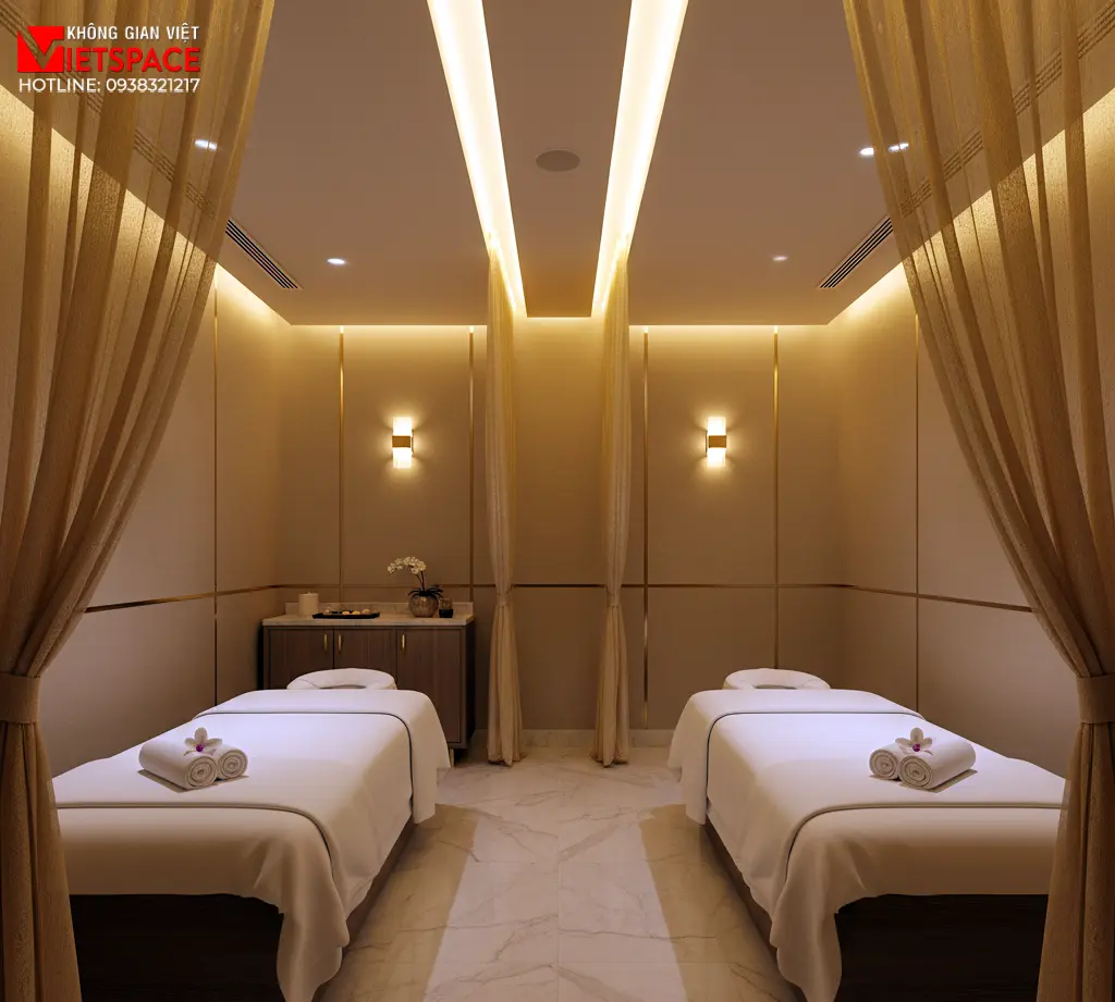 thiết kế spa golden veil _4