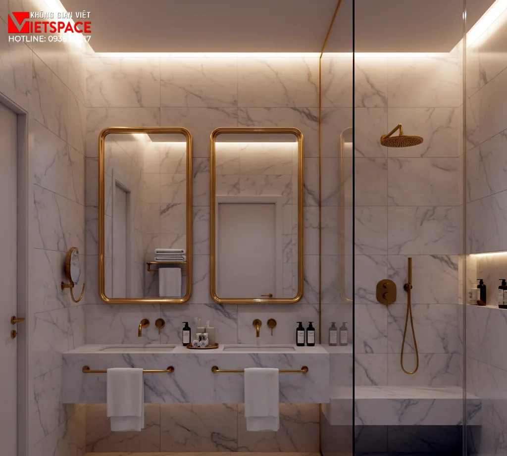 thiết kế spa golden veil _11