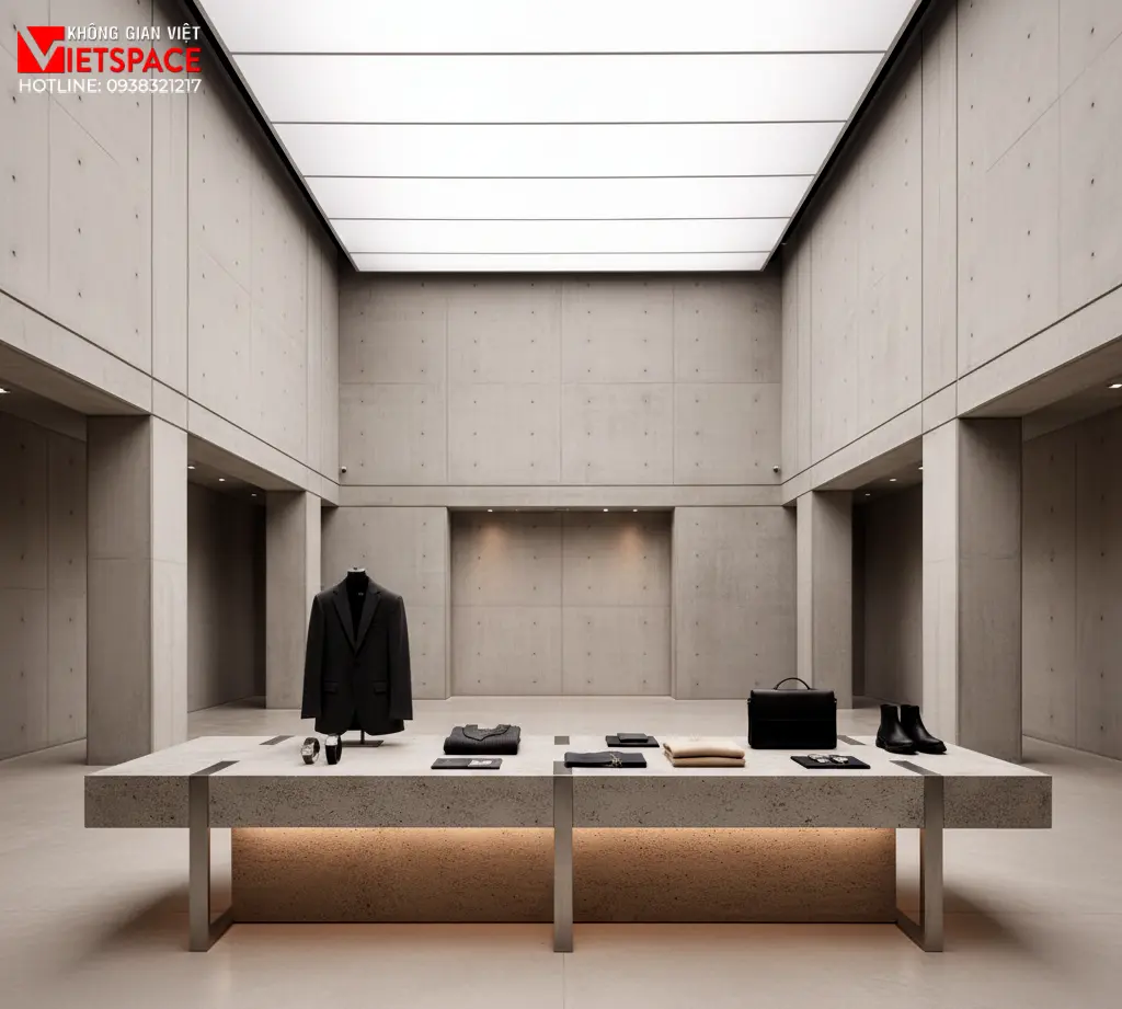thiết kế cửa hàng thời trang archimode _6