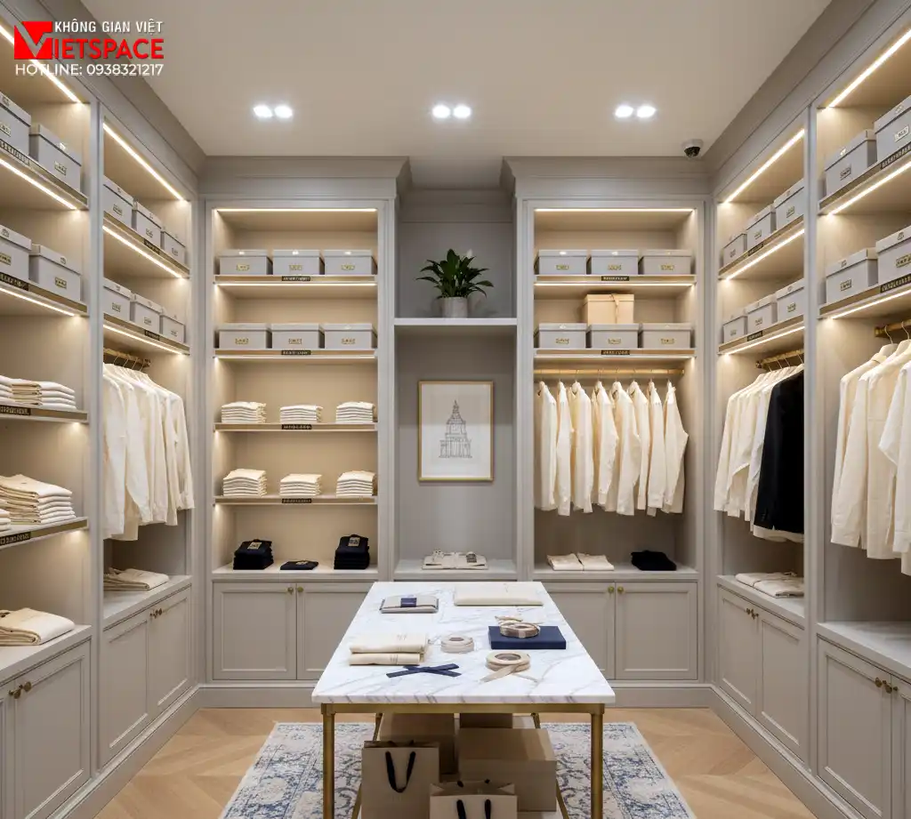 thiết kế cửa hàng thời trang maison de style _5