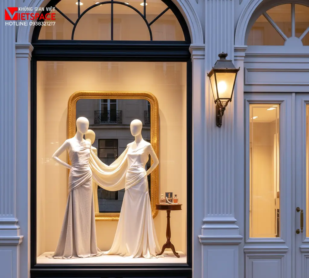 thiết kế cửa hàng thời trang maison de style _9