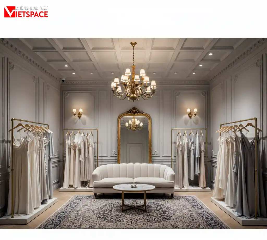 thiết kế cửa hàng thời trang maison de style _12