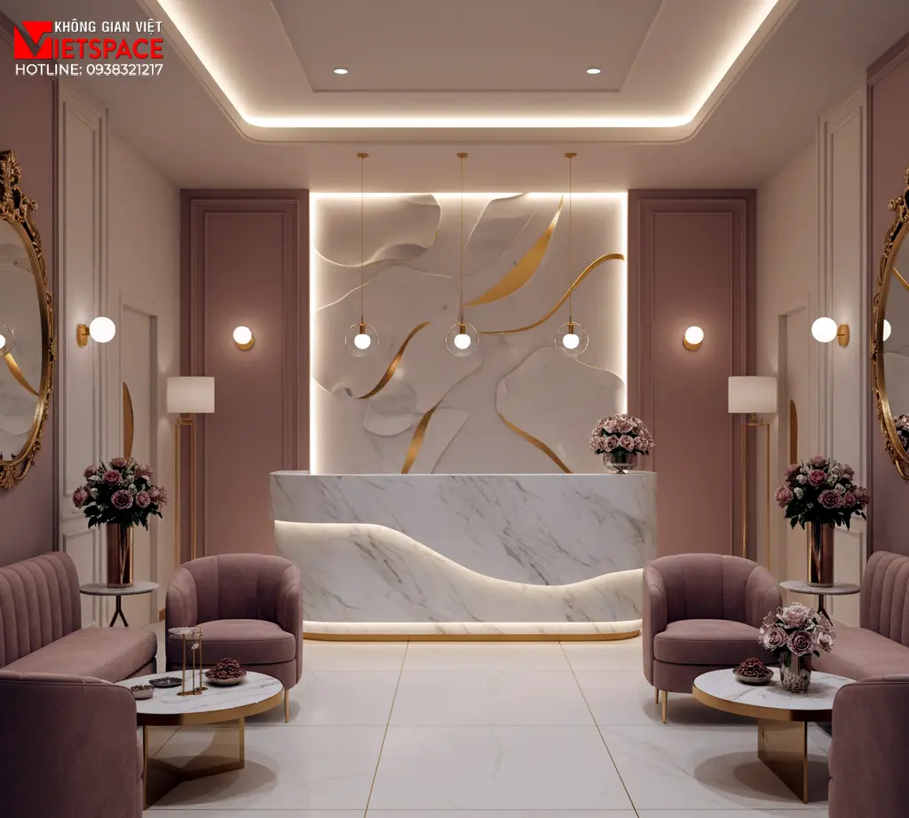 thiết kế spa rose petal _6
