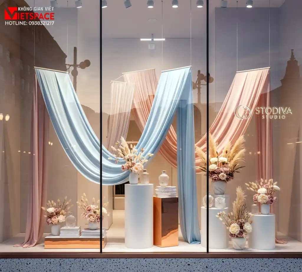 thiết kế cửa hàng thời trang modiva studio _9