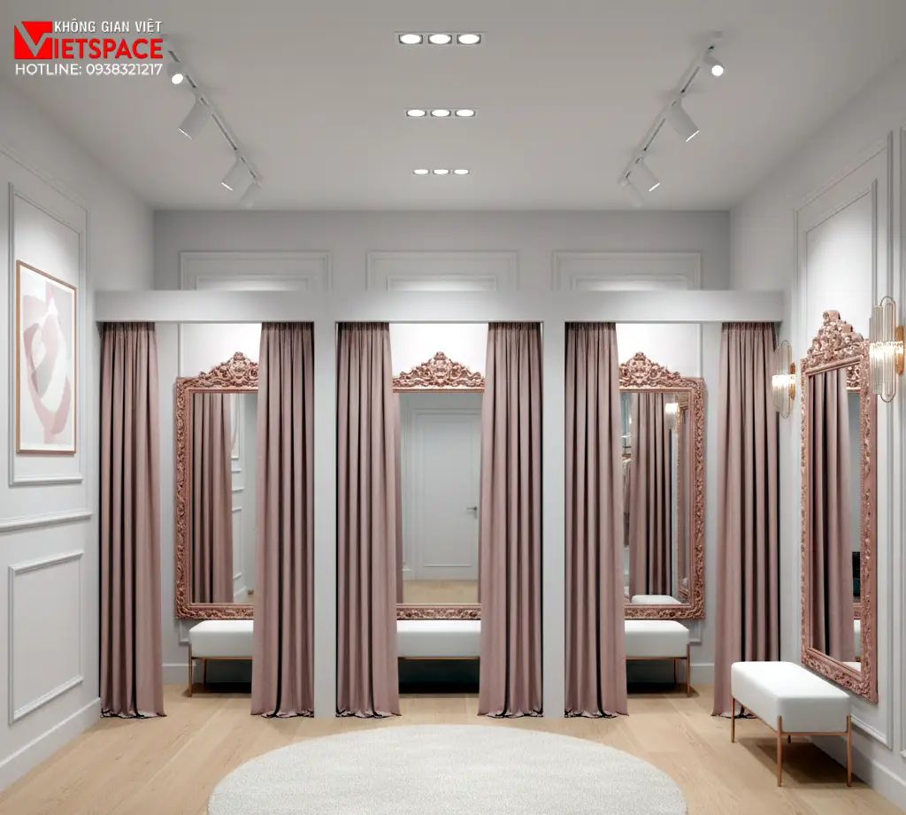 thiết kế cửa hàng thời trang modiva studio _11